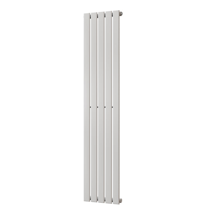Typhoon - White Designer Radiator H1600mm x W340mm Single Panel - Feet Included