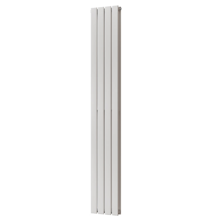 Typhoon - White Designer Radiator H1800mm x W272mm Double Panel - Feet Included