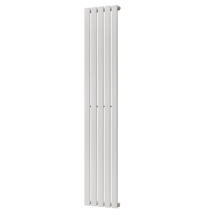 Typhoon - White Designer Radiator H1800mm x W340mm Single Panel - Feet Included