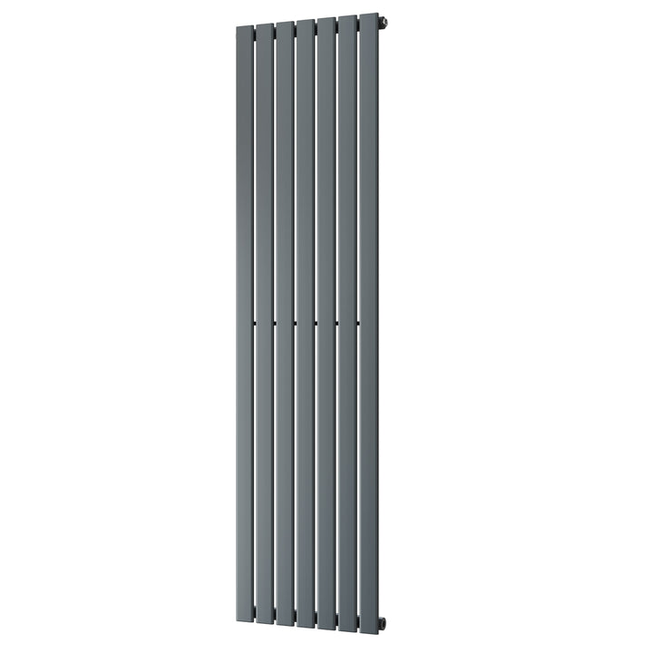 Typhoon - Anthracite Designer Radiator H1800mm x W476mm Single Panel - Feet Included