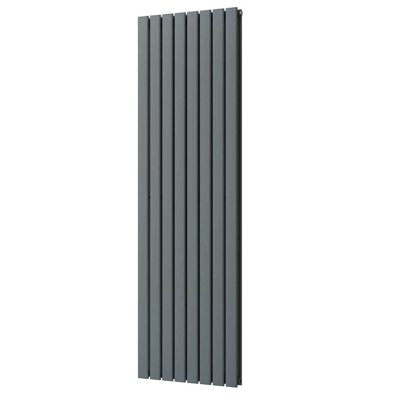 Typhoon - Anthracite Designer Radiator H1800mm x W544mm Double Panel - Feet Included