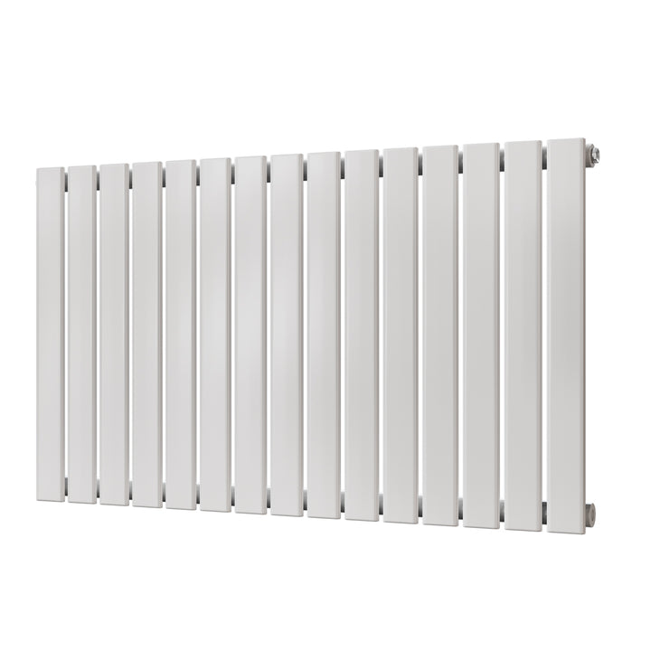 Typhoon - White Designer Radiator H600mm x W1020mm Single Panel - Feet Included