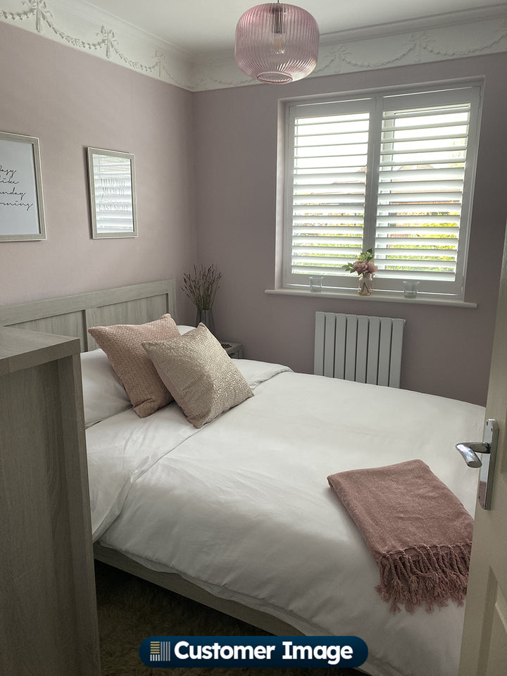 Typhoon - White Horizontal Radiator H600mm x W1224mm Double Panel