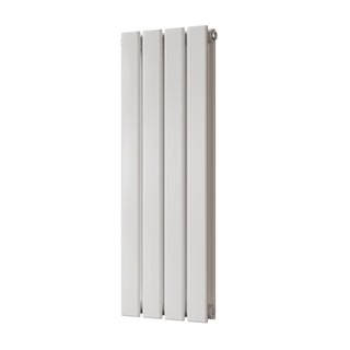 Typhoon gloss white double-panel designer radiator, 800mm high x 272mm wide