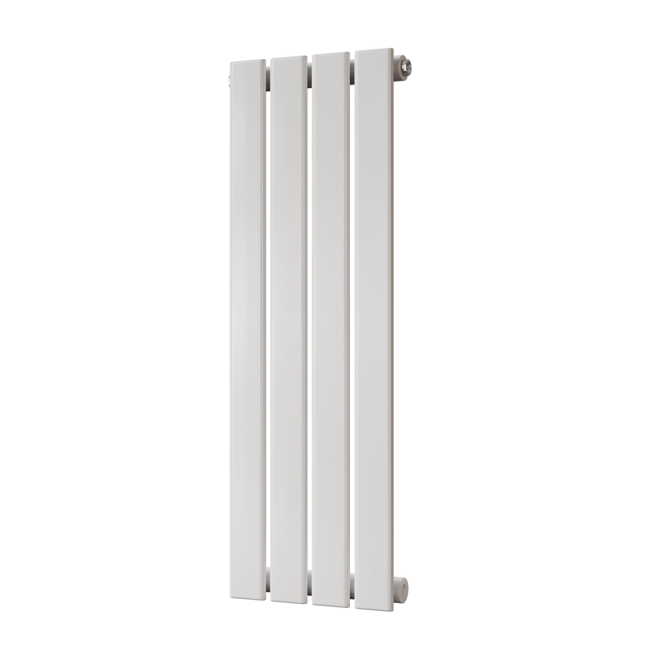 Typhoon - White Designer Radiator H800mm x W272mm Single Panel - Feet Included