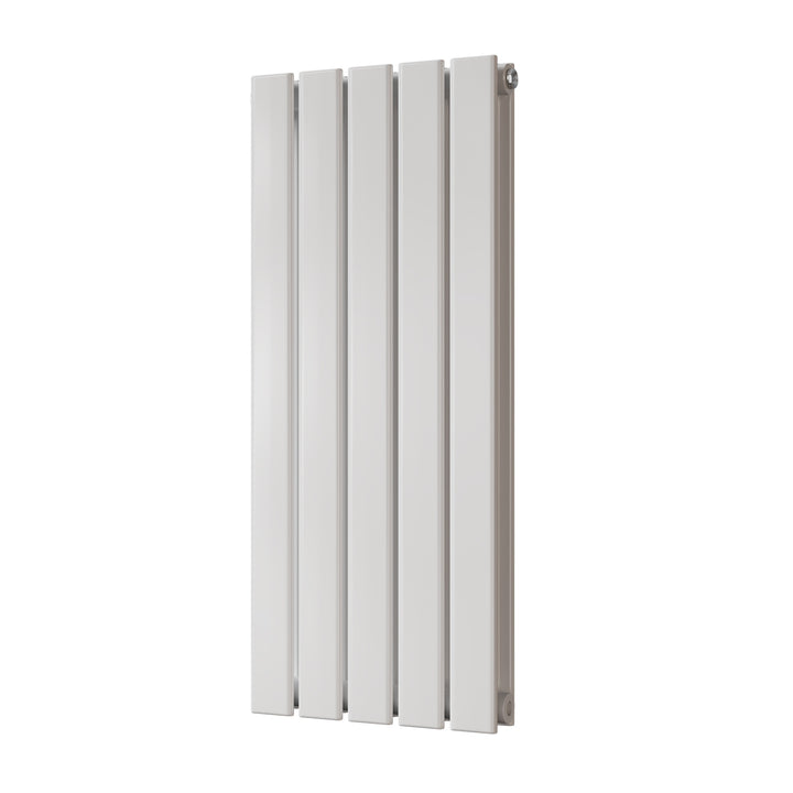 Typhoon - White Designer Radiator H800mm x W340mm Double Panel - Feet Included