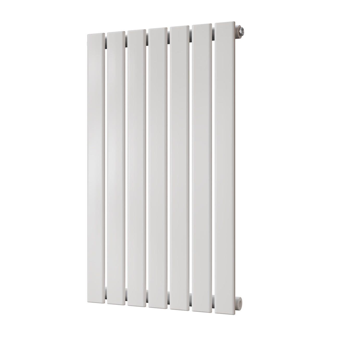 Typhoon - White Designer Radiator H800mm x W476mm Single Panel - Feet Included