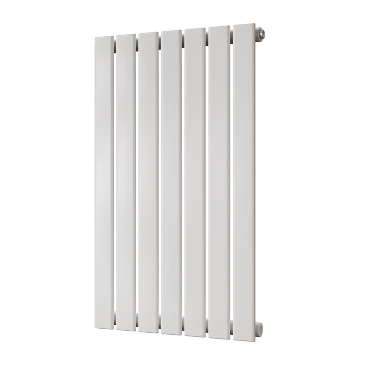 Typhoon - White Designer Radiator H800mm x W476mm Single Panel - Feet Included