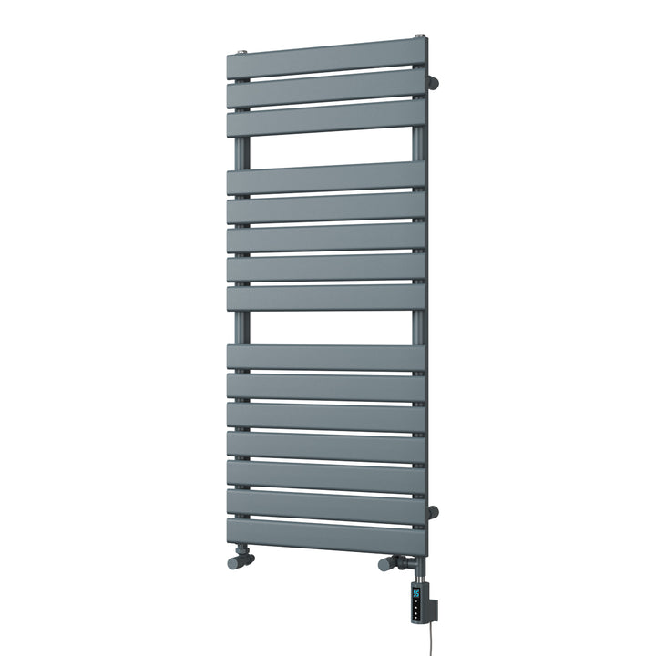 Typhoon - Anthracite Dual Fuel Towel Rail H1156mm x W500mm Thermostatic WIFI