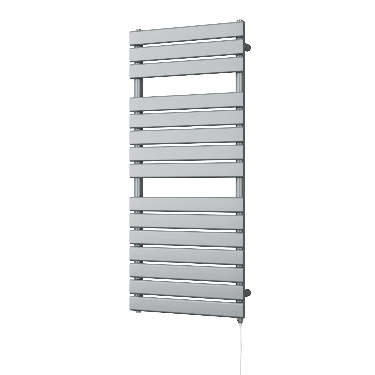 Typhoon - Silver Electric Towel Rail H1156mm x W500mm 600w Standard