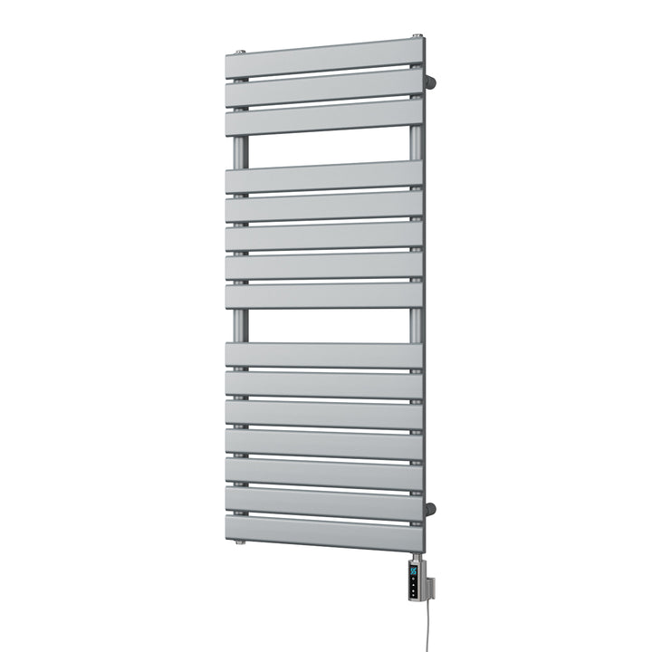 Typhoon - Silver Electric Towel Rail H1156mm x W500mm 600w Thermostatic WIFI