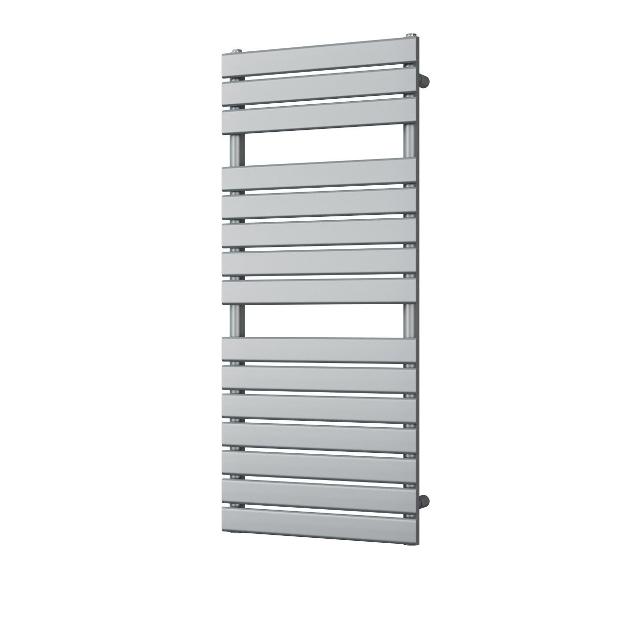 Typhoon - Silver Towel Radiator - H1156mm x W500mm