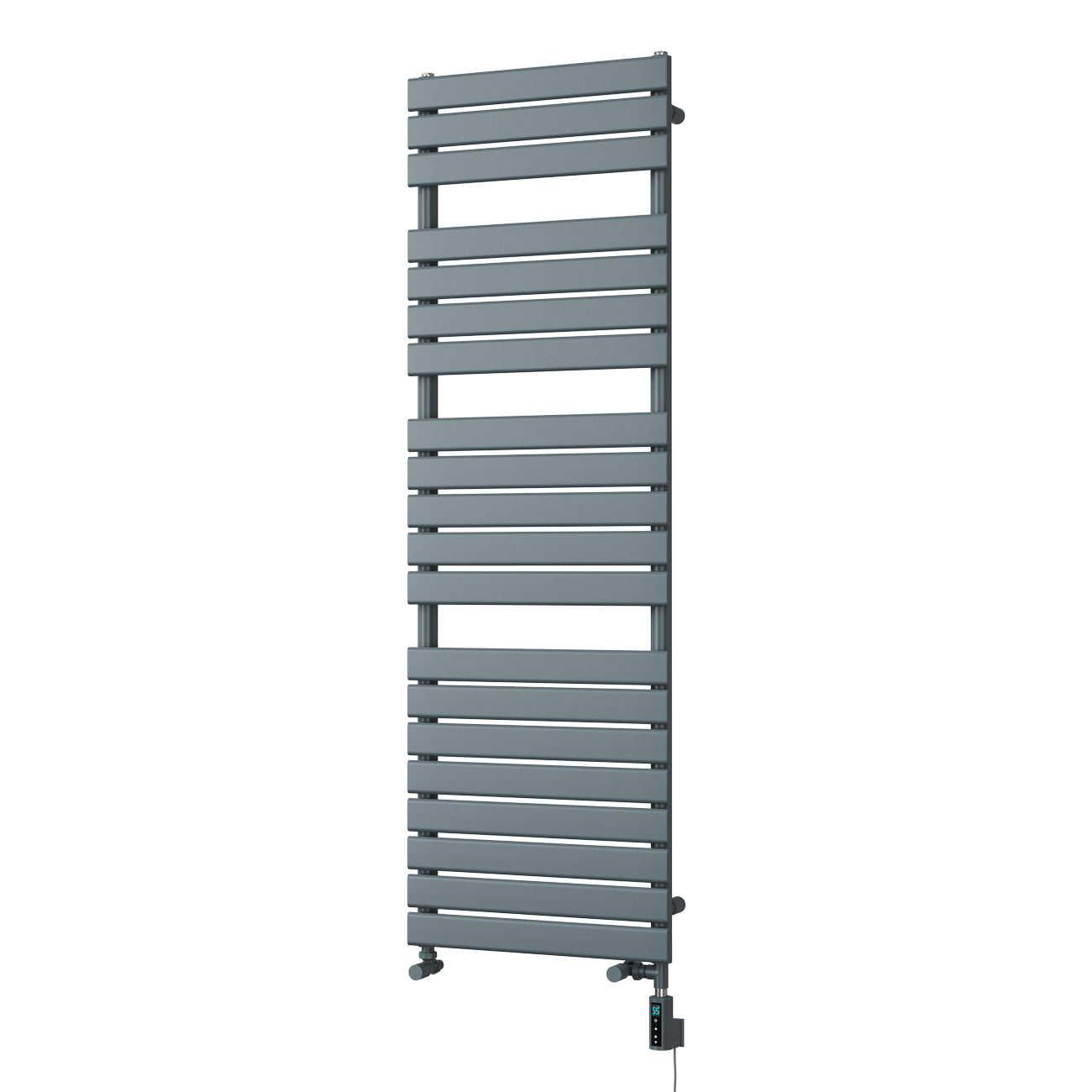 Typhoon - Anthracite Dual Fuel Towel Rail H1564mm x W500mm Thermostatic WIFI