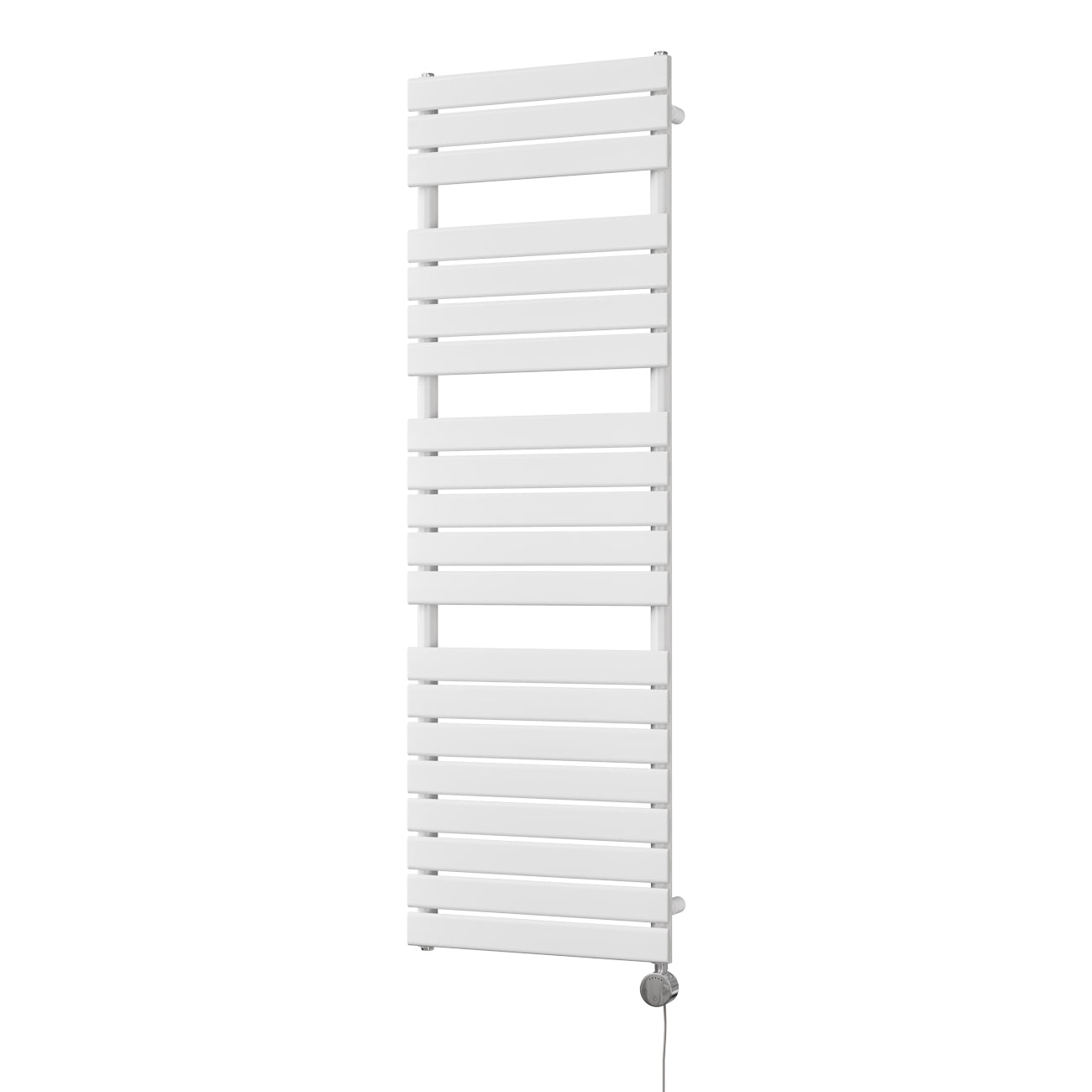 Typhoon - White Electric Towel Rail H1564mm x W500mm 600w Thermostatic