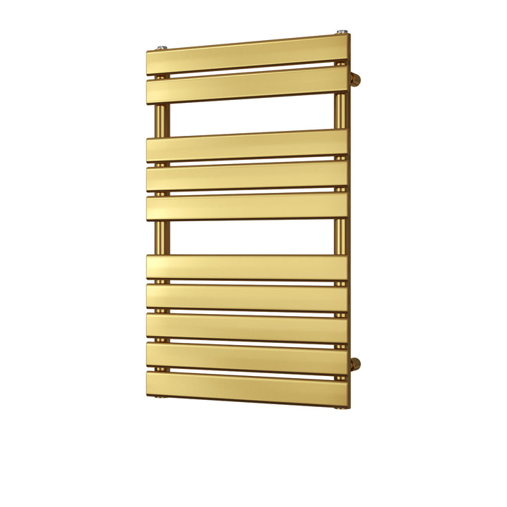 Typhoon - Brushed Brass Towel Radiator - H816mm x W500mm