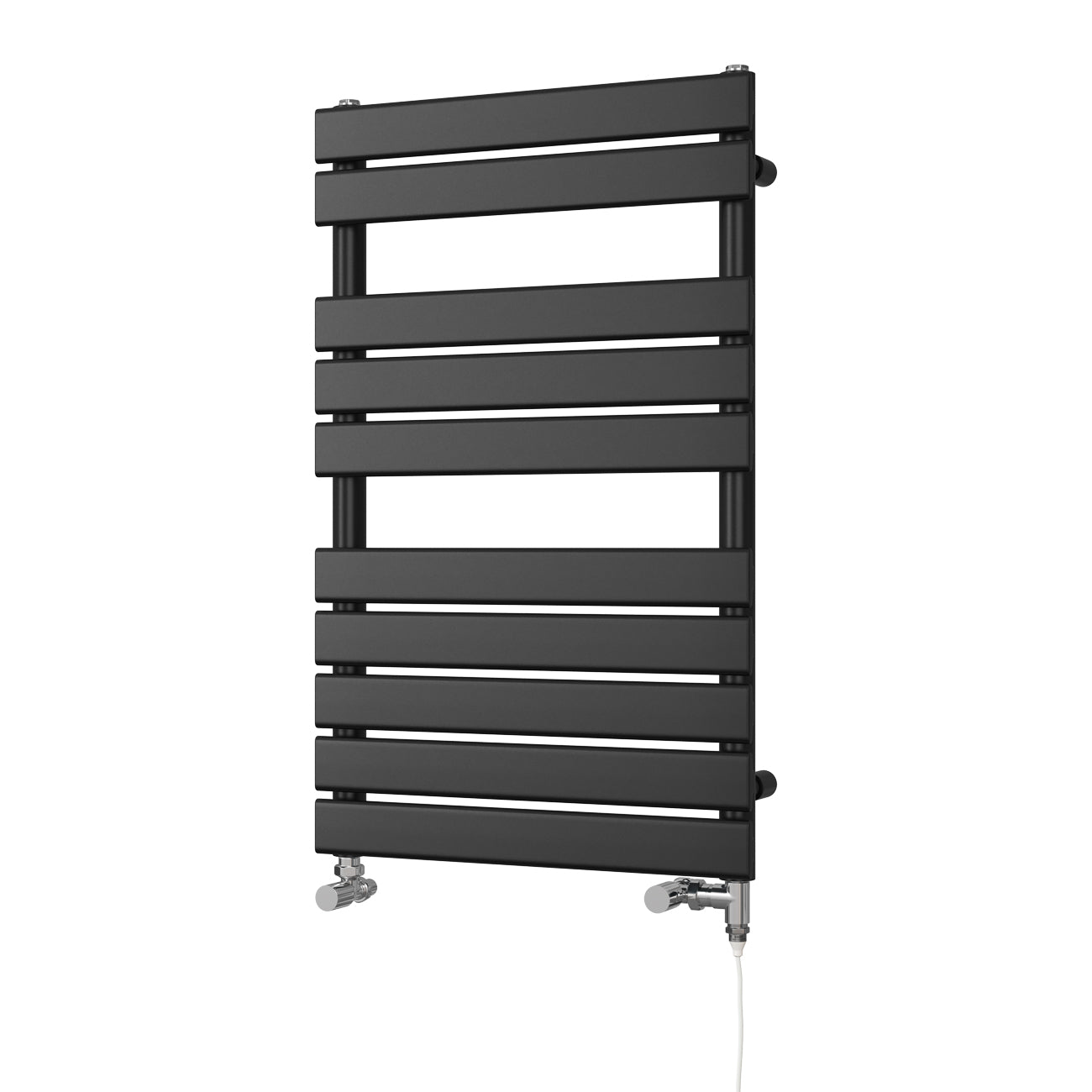Typhoon - Black Dual Fuel Towel Rail H816mm x W500mm Standard