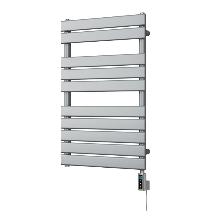 Typhoon - Silver Electric Towel Rail H816mm x W500mm 300w Thermostatic WIFI