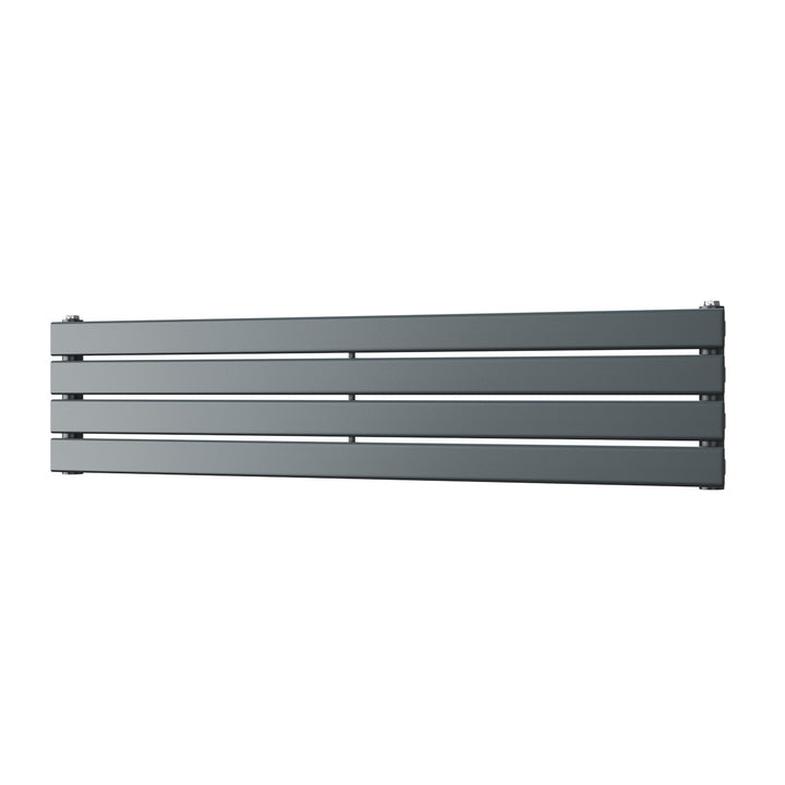 Typhoon Axis - Anthracite Horizontal Radiator H272mm x W1200mm Single Panel