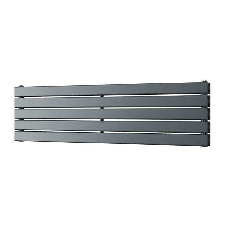 Typhoon Axis - Anthracite Horizontal Radiator H340mm x W1200mm Double Panel
