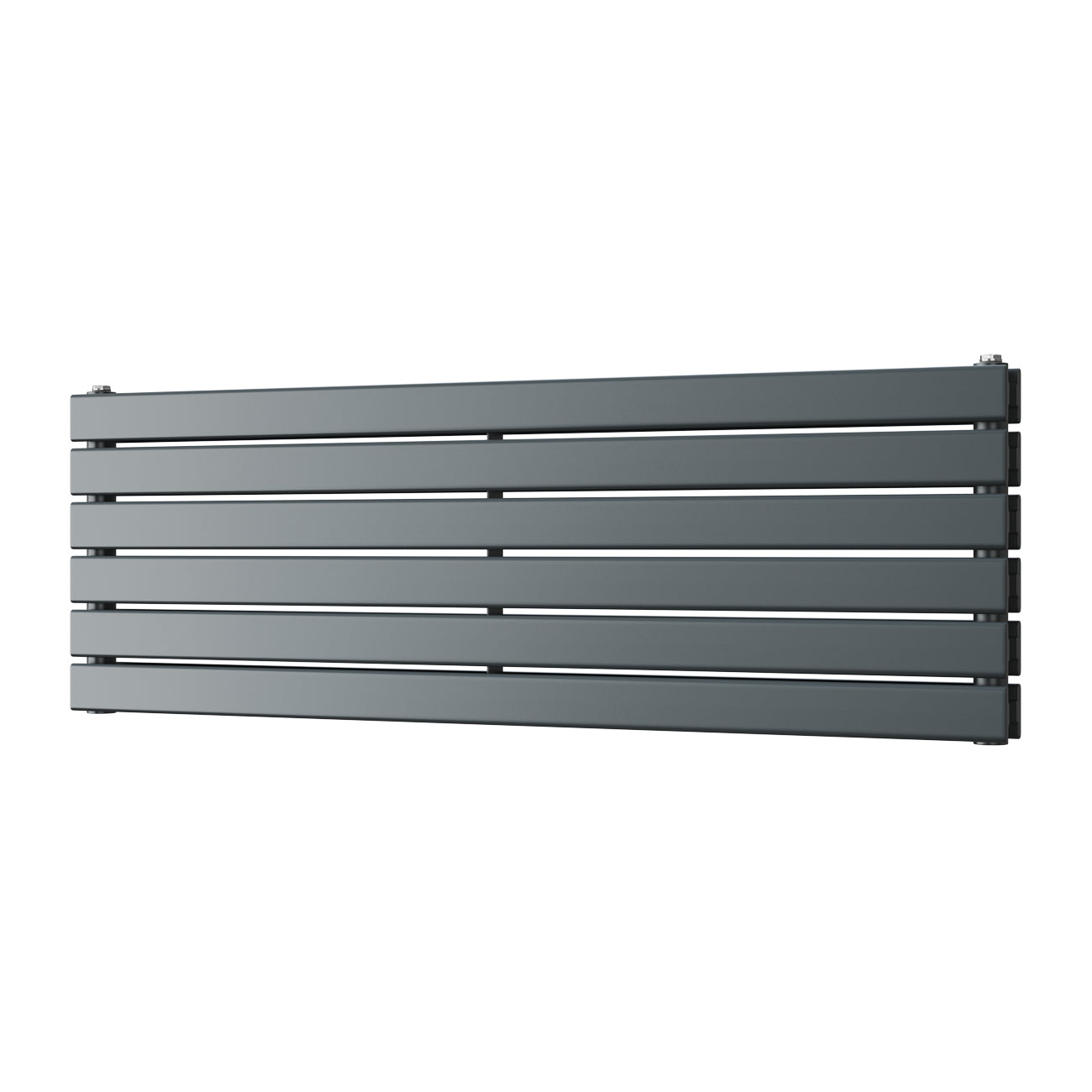Typhoon Axis - Anthracite Horizontal Radiator H408mm x W1200mm Double Panel