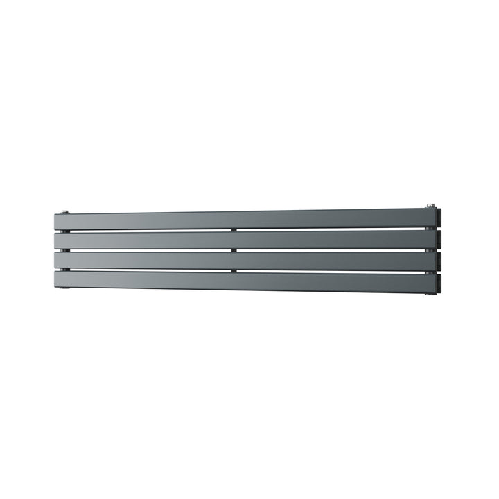 Typhoon Axis - Anthracite Horizontal Radiator H272mm x W1400mm Double Panel