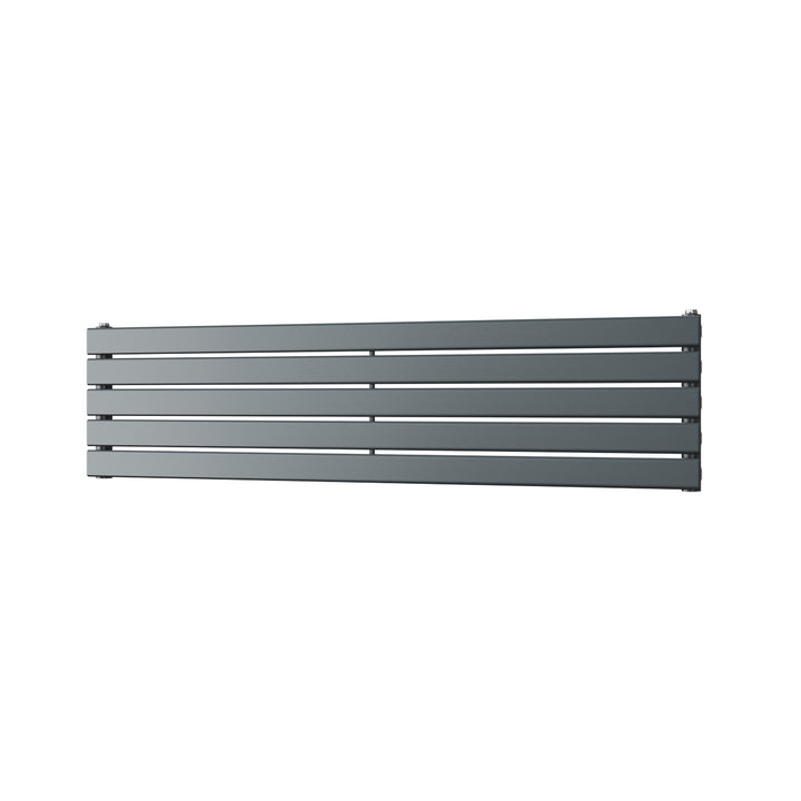 Typhoon Axis - Anthracite Horizontal Radiator H340mm x W1400mm Single Panel