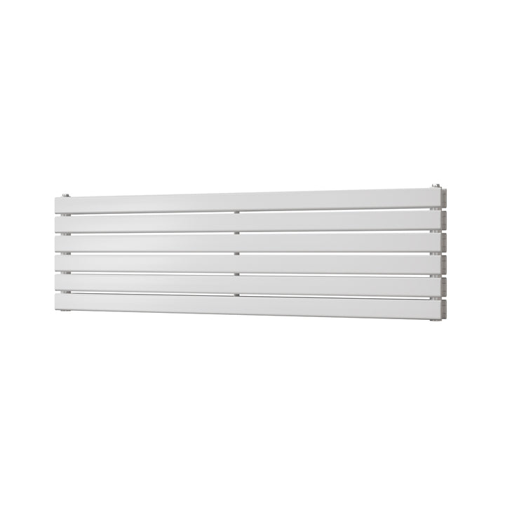 Typhoon Axis - White Horizontal Radiator H408mm x W1400mm Double Panel