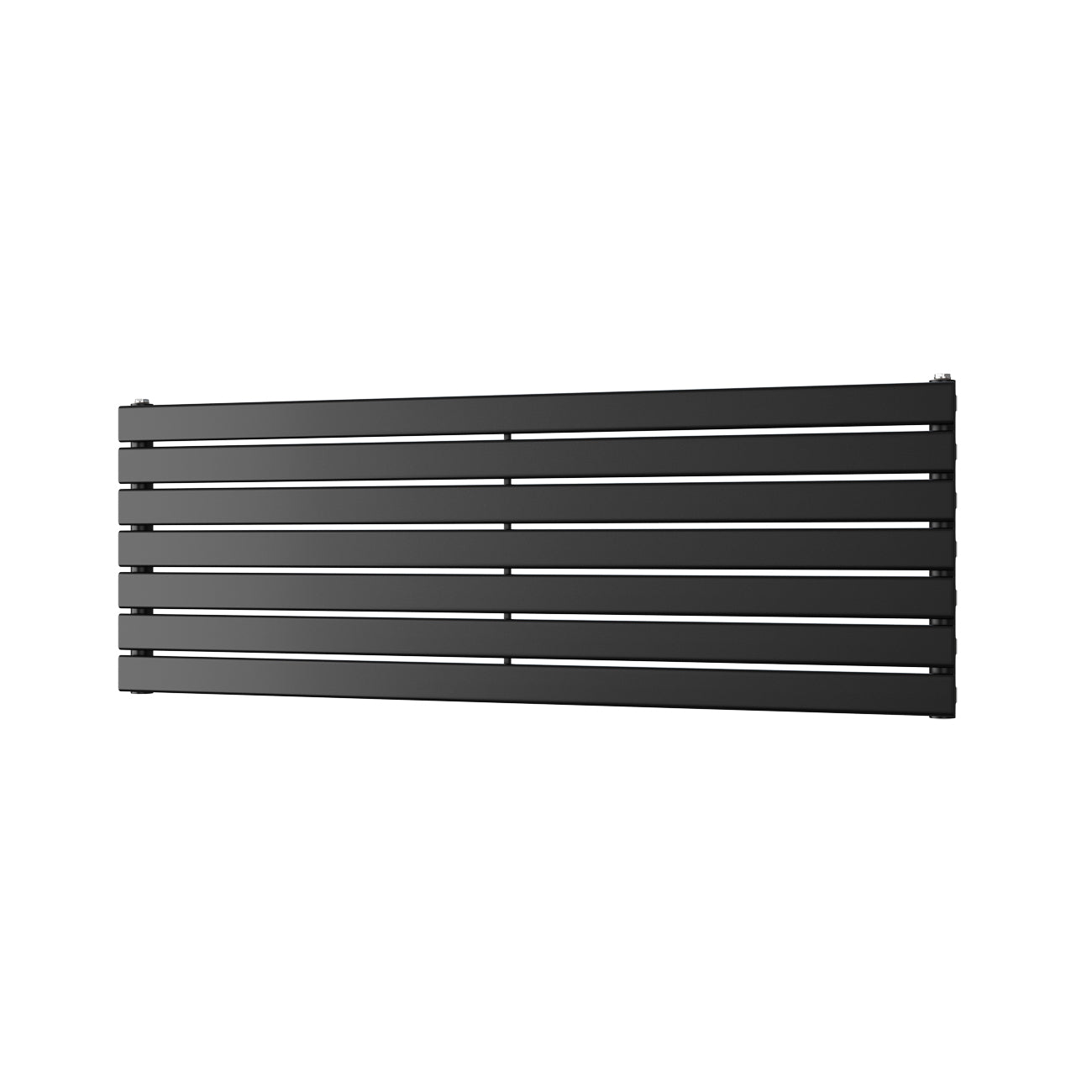 Typhoon Axis - Black Horizontal Radiator H476mm x W1400mm Single Panel
