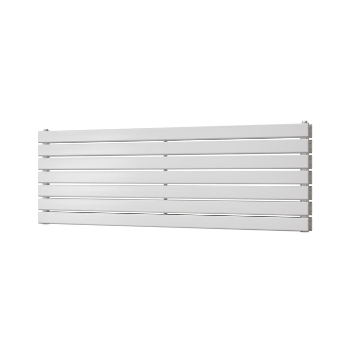 Typhoon Axis - White Horizontal Radiator H476mm x W1400mm Double Panel