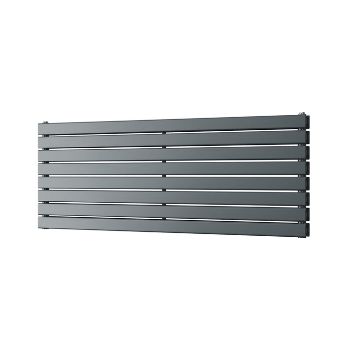 Typhoon Axis - Anthracite Horizontal Radiator H544mm x W1400mm Double Panel