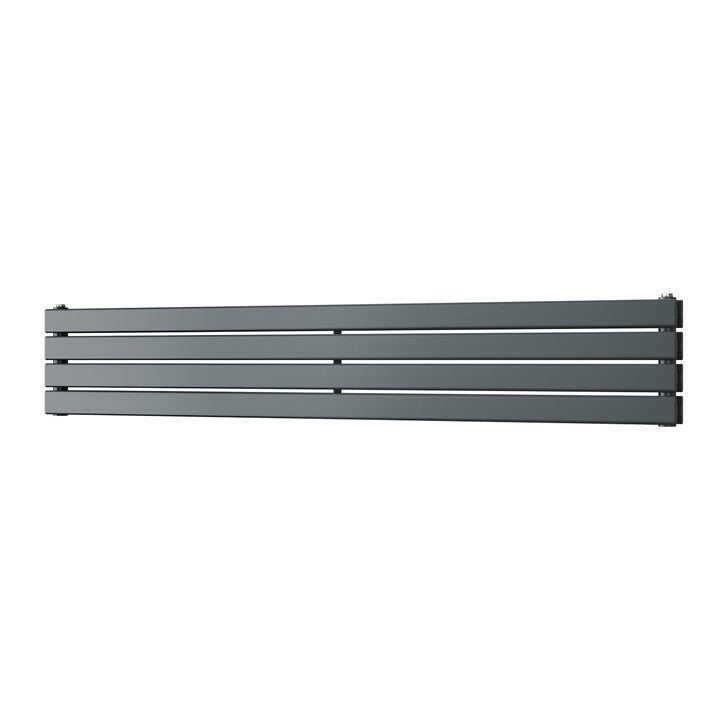Typhoon Axis - Anthracite Horizontal Radiator H272mm x W1600mm Double Panel