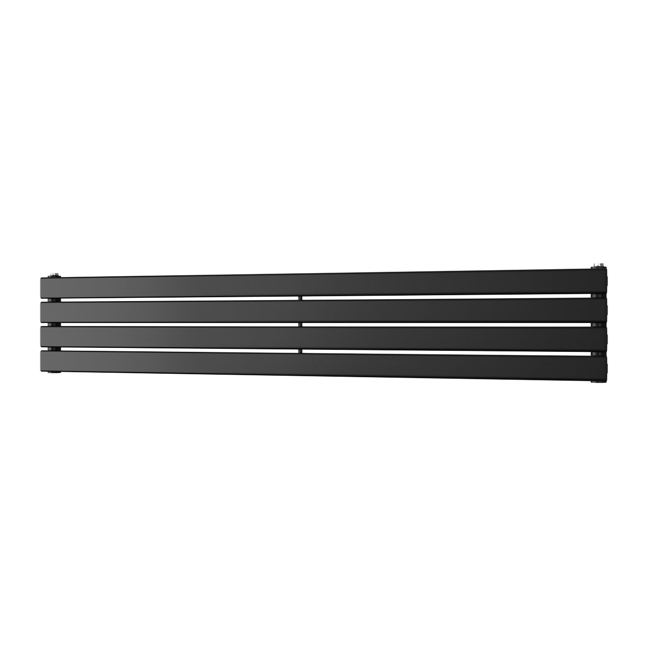 Typhoon Axis - Black Horizontal Radiator H272mm x W1600mm Single Panel
