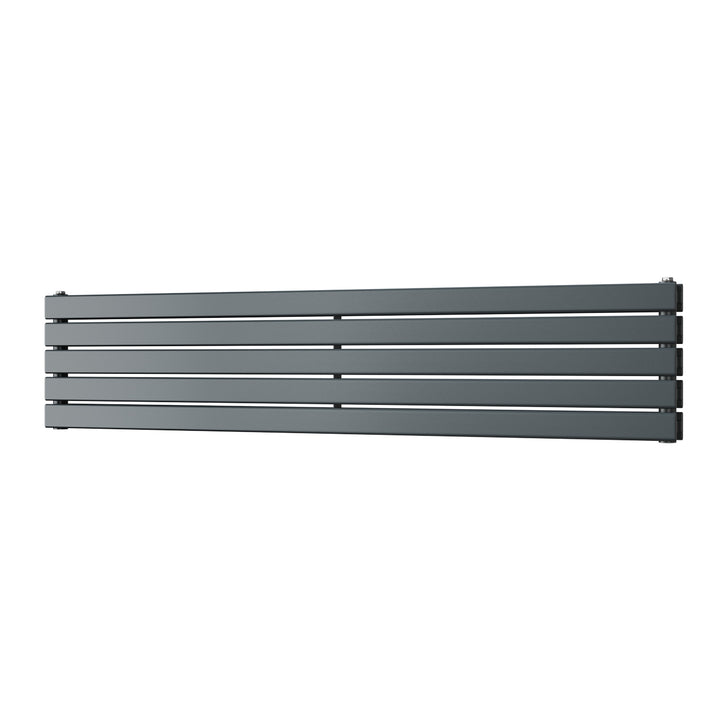 Typhoon Axis - Anthracite Horizontal Radiator H340mm x W1600mm Double Panel