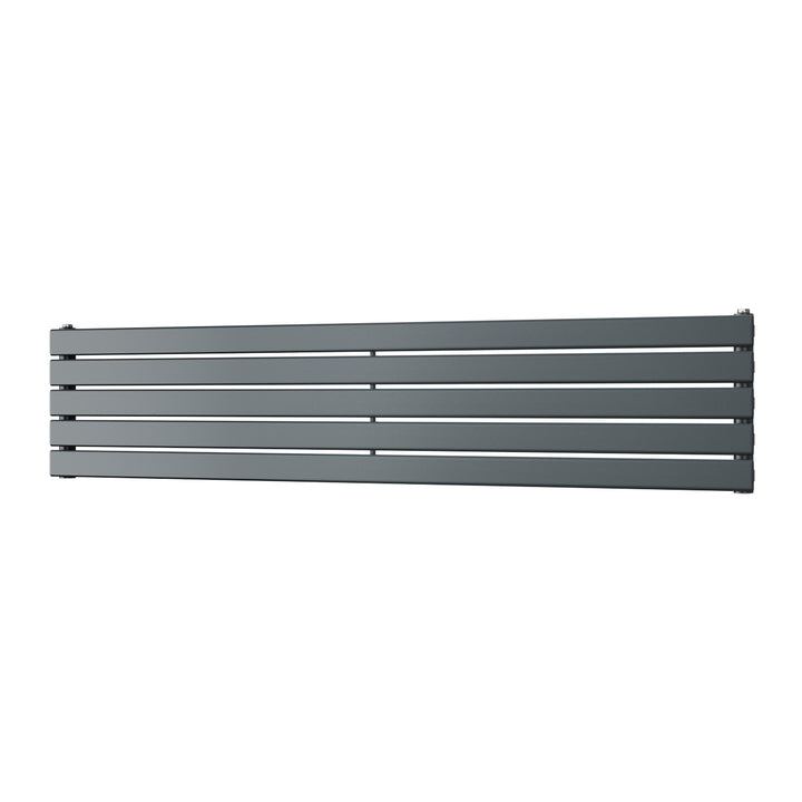 Typhoon Axis - Anthracite Horizontal Radiator H340mm x W1600mm Single Panel
