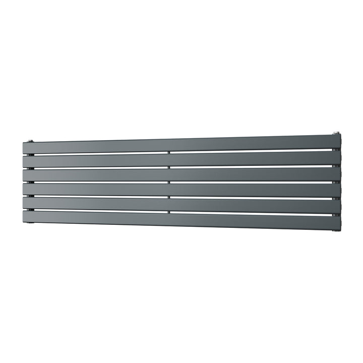 Typhoon Axis - Anthracite Horizontal Radiator H408mm x W1600mm Single Panel