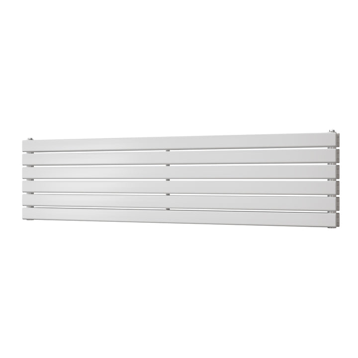 Typhoon Axis - White Horizontal Radiator H408mm x W1600mm Double Panel