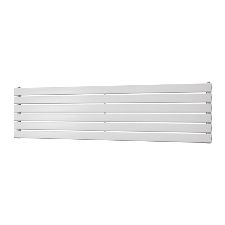 Typhoon Axis - White Horizontal Radiator H408mm x W1600mm Single Panel