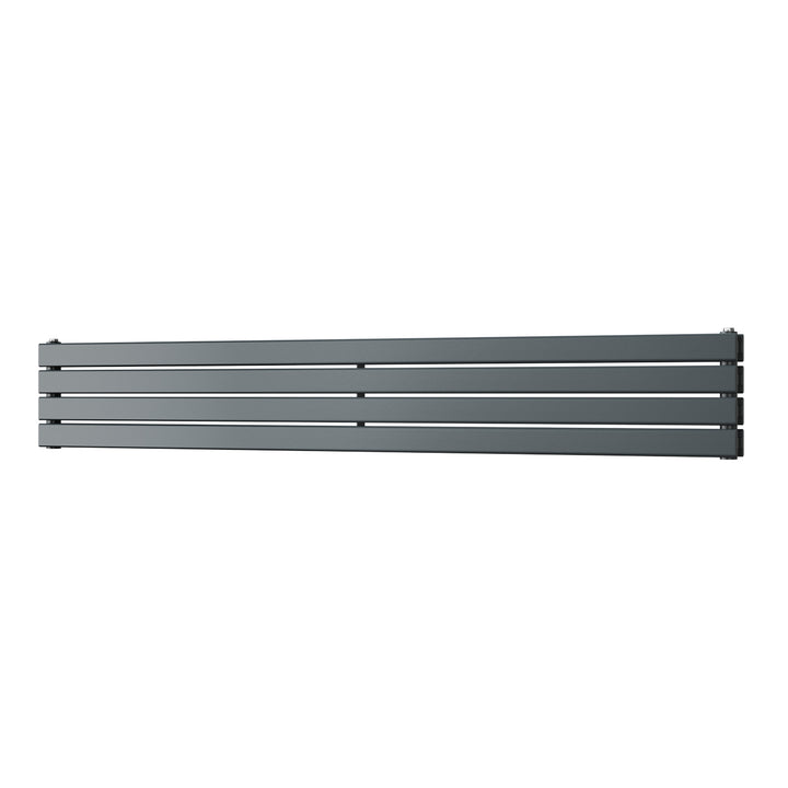 Typhoon Axis - Anthracite Horizontal Radiator H272mm x W1800mm Double Panel