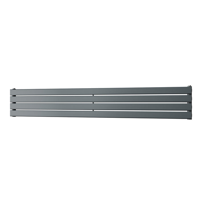 Typhoon Axis - Anthracite Horizontal Radiator H272mm x W1800mm Single Panel