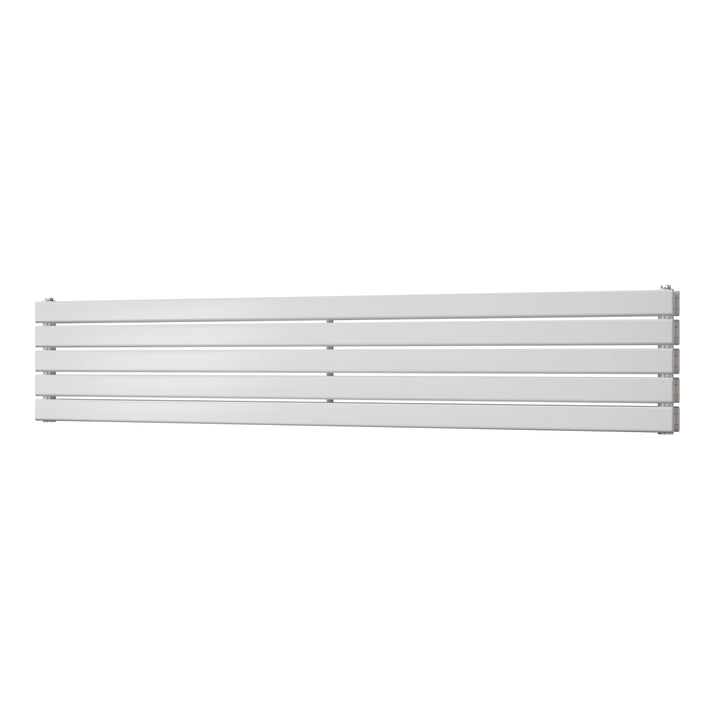 Typhoon Axis - White Horizontal Radiator H340mm x W1800mm Double Panel