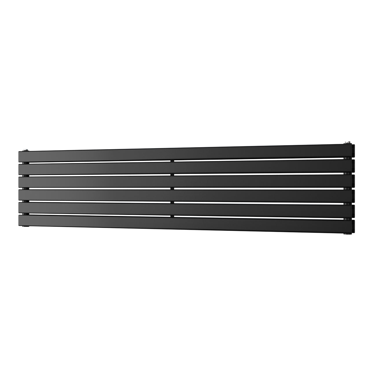 Typhoon Axis - Black Horizontal Radiator H408mm x W1800mm Double Panel
