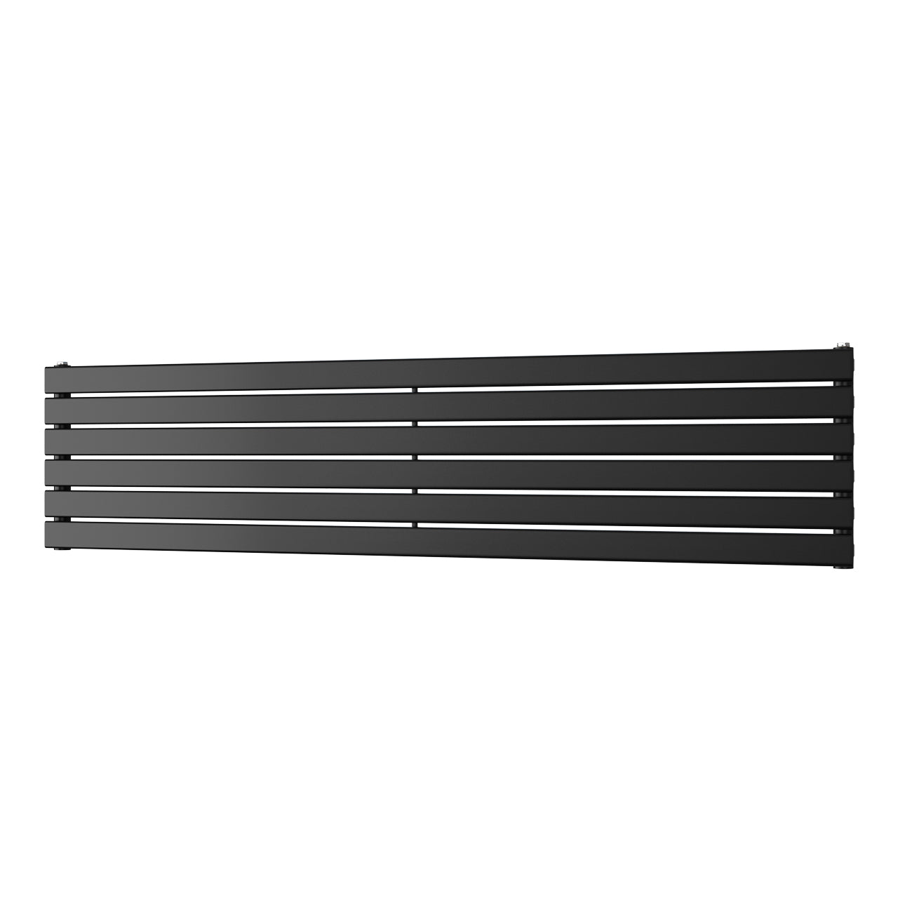 Typhoon Axis - Black Horizontal Radiator H408mm x W1800mm Single Panel