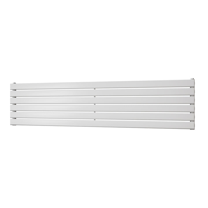 Typhoon Axis - White Horizontal Radiator H408mm x W1800mm Single Panel