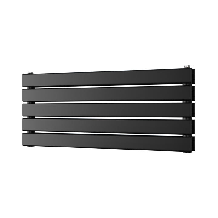 Typhoon Axis - Black Horizontal Radiator H340mm x W800mm Double Panel