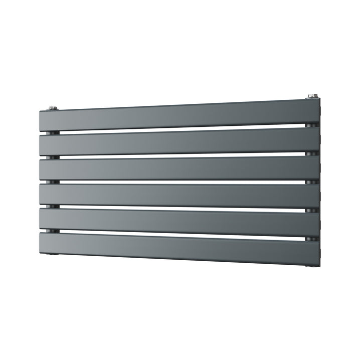 Typhoon Axis - Anthracite Horizontal Radiator H408mm x W800mm Single Panel