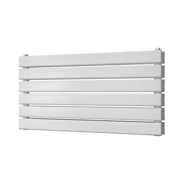 Typhoon Axis - White Horizontal Radiator H408mm x W800mm Double Panel