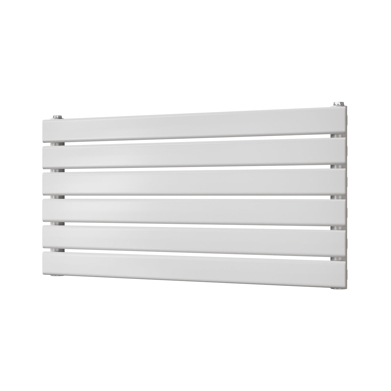 Typhoon Axis - White Horizontal Radiator H408mm x W800mm Single Panel