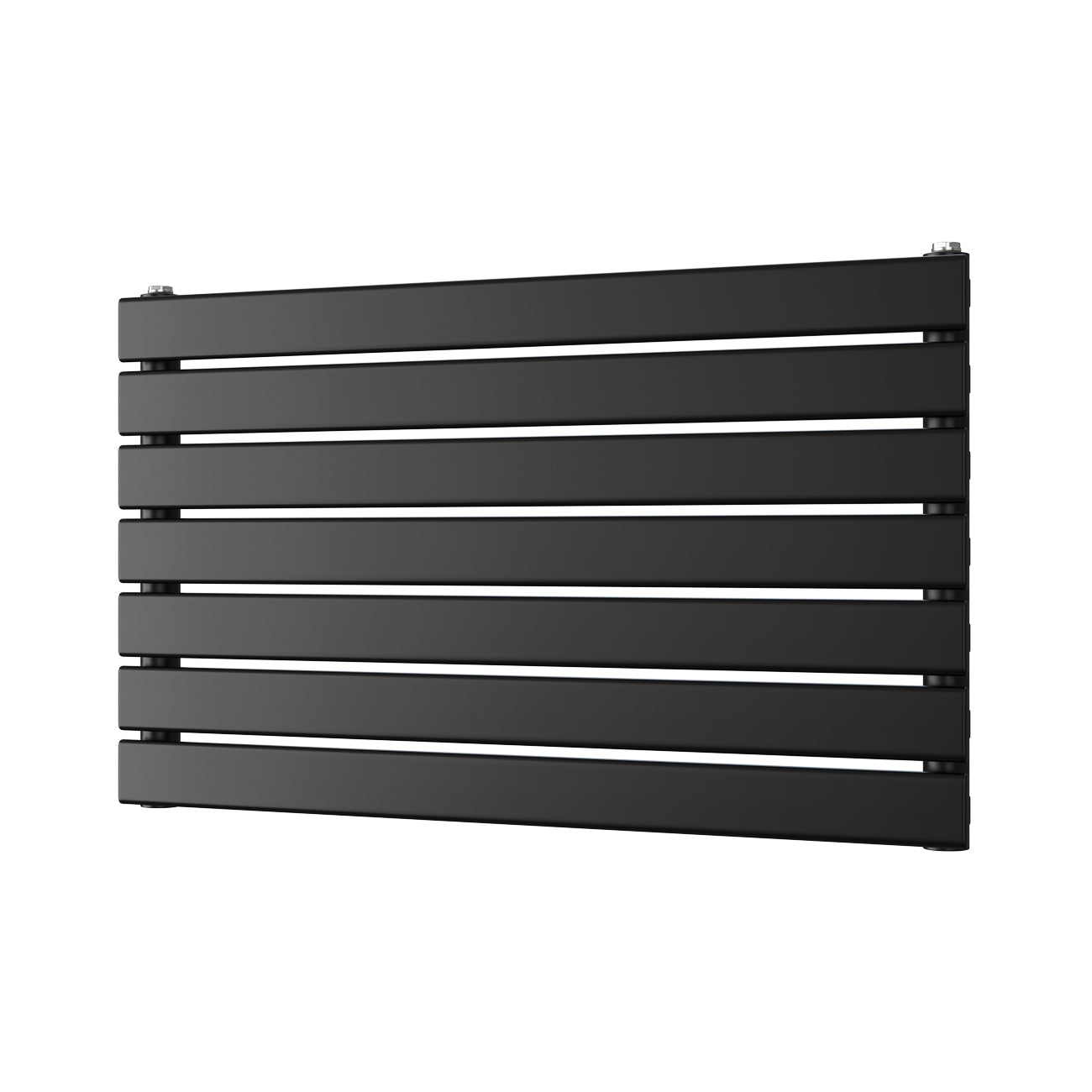 Typhoon Axis - Black Horizontal Radiator H476mm x W800mm Single Panel