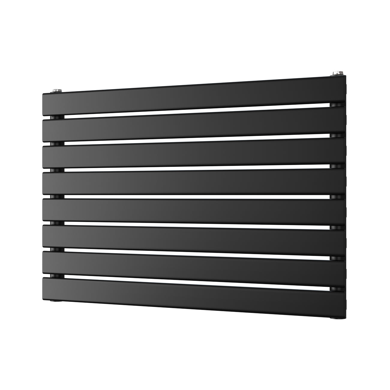 Typhoon Axis - Black Horizontal Radiator H544mm x W800mm Single Panel
