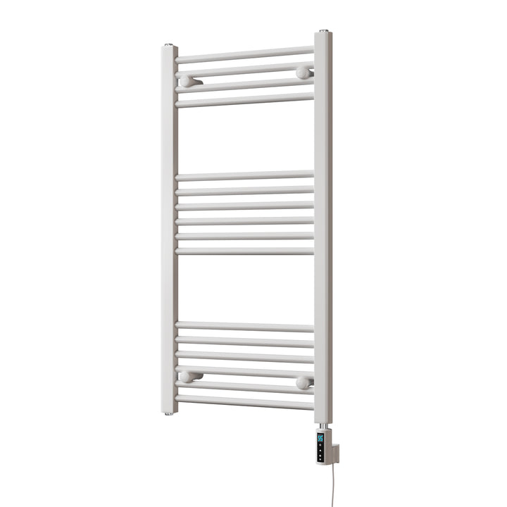 Zennor - White Electric Towel Rail H1000mm x W500mm Straight 300w Thermostatic WIFI